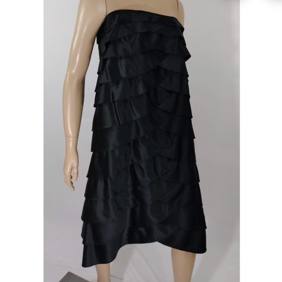 Formal Tiered Maxi Skirt NWT by ADRIANNA PAPELL - Picture 10 of 13